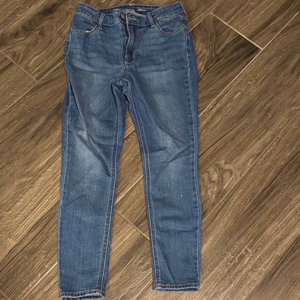 Old Navy Women's Dark Blue Skinny Jeans
